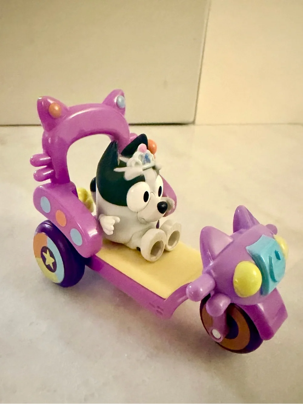 RARE Muffin's Cat Squad Bike mini playset.